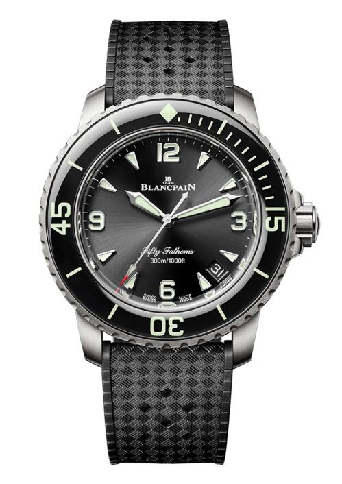 Blancpain Fifty Fathoms Automatique Replica Watch 5010-12B30-B64 - Click Image to Close